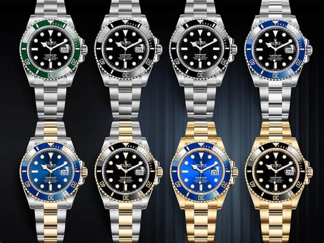 rolex submariner colors|submariner rolex price list.